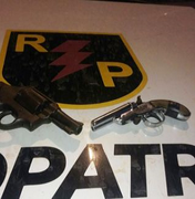 Radiopatrulha prende jovem com arma de fogo e munições na parte alta de Maceió