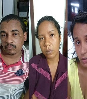 Quadrilha suspeita de participar de triplo homicídio é presa em São Miguel dos Campos