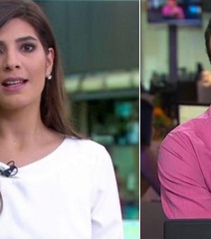Andreia Sadi e André Rizek serão pais de gêmeos; elenco da Globo comemora