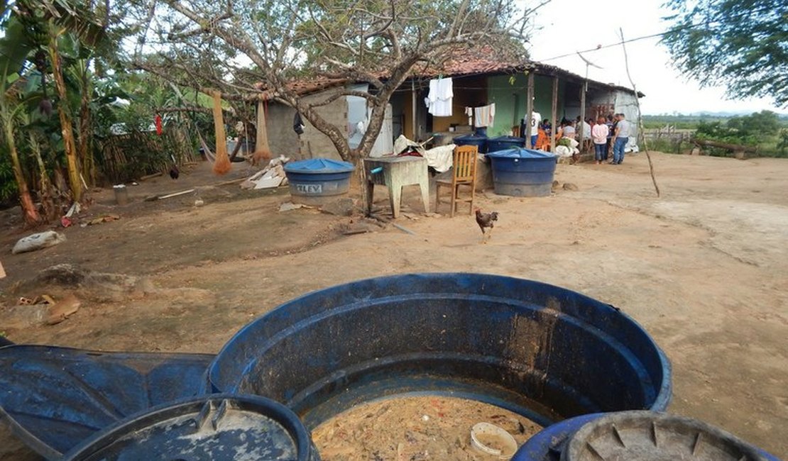 FPI flagra situação precária em aldeia indígena no município de Palmeira dos Índios