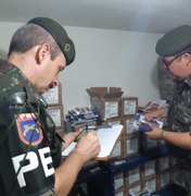 Exército realiza operação contra comércio ilegal de armas e munições