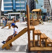 Prefeito Rui Palmeira inaugura novo Parque Infantil Sustentável 