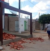 [Vídeo] Telhado de lanchonete desaba em Arapiraca