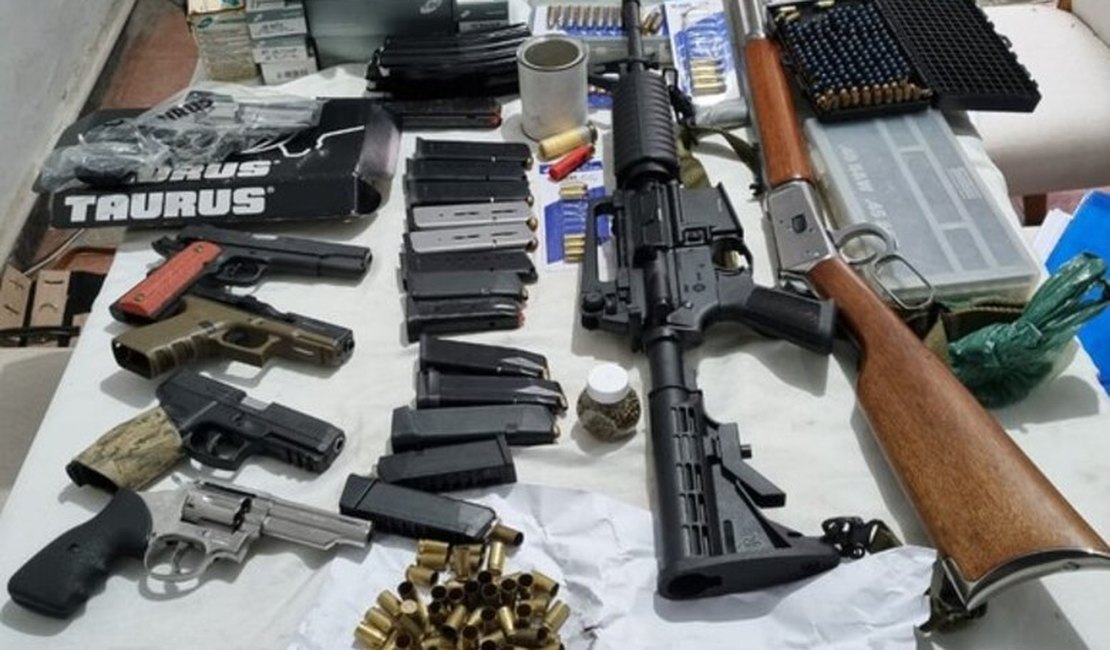 PF realiza operação para grupo que fraudava documentos de armas; mandados foram cumpridos também em Palmeira