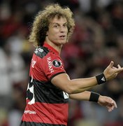 David Luiz sente problema físico e é substituído no primeiro tempo do jogo do Flamengo contra o Cuiabá