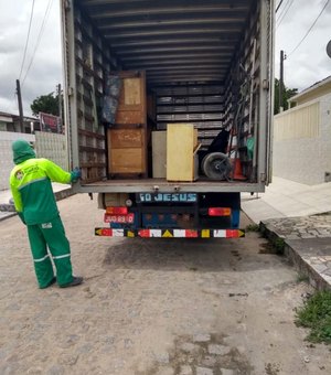Prefeitura de Maceió leva coleta de volumosos ao Inocoop e Jacarecica