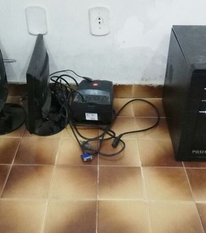 Materiais de informática da Prefeitura de Arapiraca são apreendidos em residência