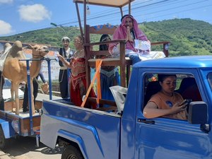 'Sheik de Alagoas' faz passeata em Palmeira e chama atenção para a pauta da acessibilidade