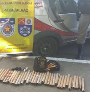 Torcedores regatianos são presos com granadas em Maceió