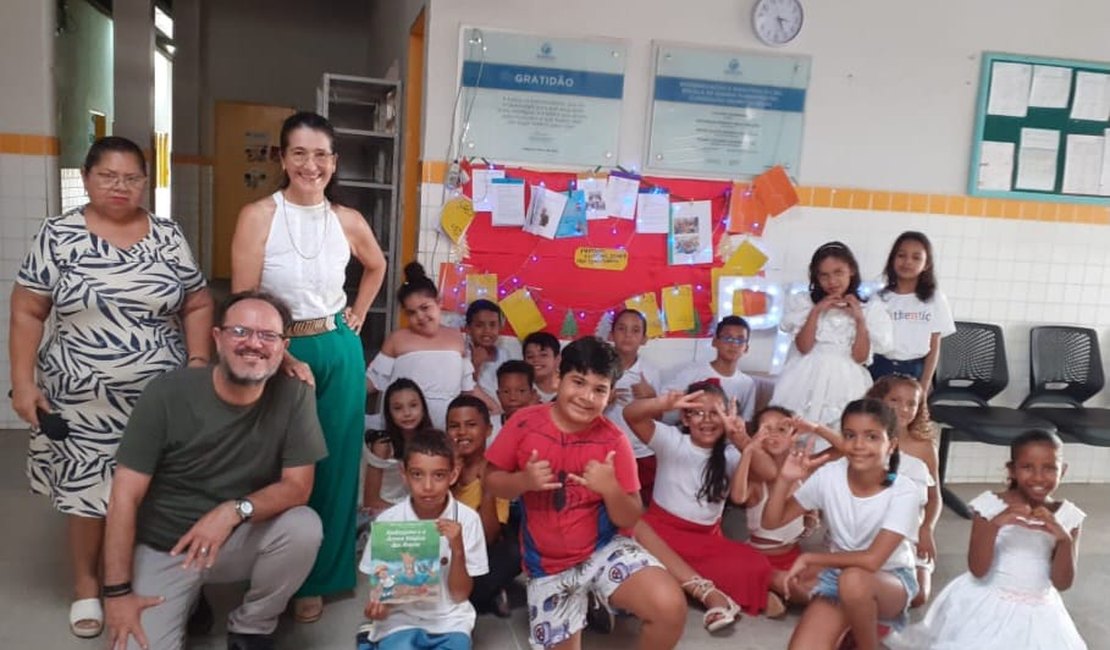 Escola Municipal realiza semanário de leitura e projeta o Centenário de Arapiraca