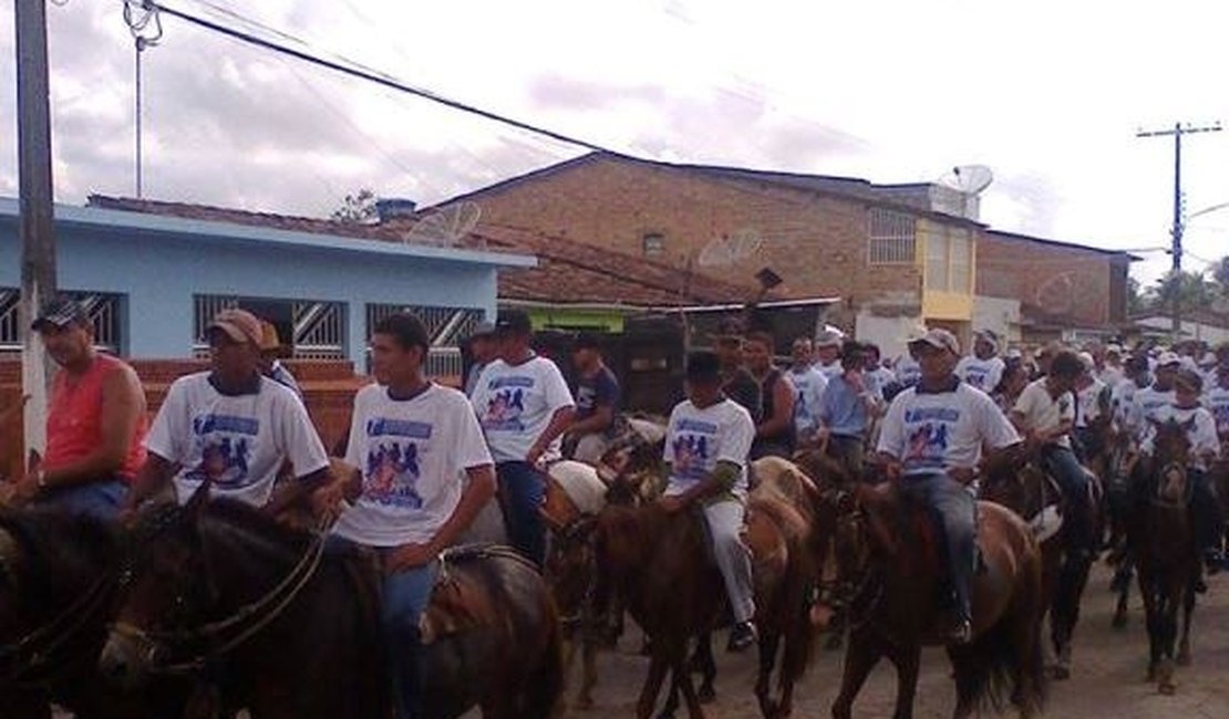 Cavalgada mantém tradição da festa da padroeira de Anadia