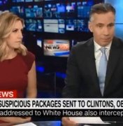 Suspeita de explosivos interrompe transmissão ao vivo da CNN