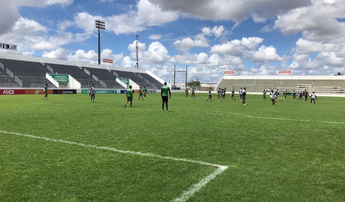 [Vídeo] ASA encerra preparação para o jogo de volta da final do Alagoano