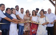 Governador e prefeita inauguram obras em Porto Calvo