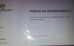 Portal da Transparência de Maragogi não está atualizado