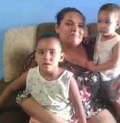 Família em dificuldade busca trabalho e doações em Arapiraca