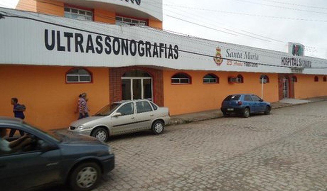 Hospital Santa Maria será leiloado por R$ 2 milhões em Arapiraca