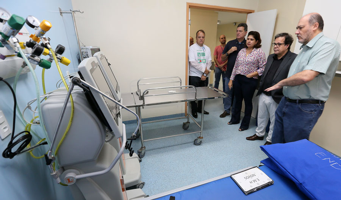 Covid-19: Contribuição do TJAL auxilia Hospital Universitário a montar 14 leitos de UTI