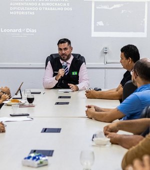 Em reunião com lideranças, Leonardo Dias reforça apoio aos motoristas de aplicativo para impedir regulamentação