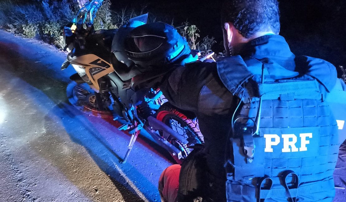 Motociclista é preso pela PRF por adulteração de veículo em Satuba/AL