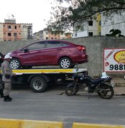 Seis veículos são recolhidos durante operação no bairro da Serraria 