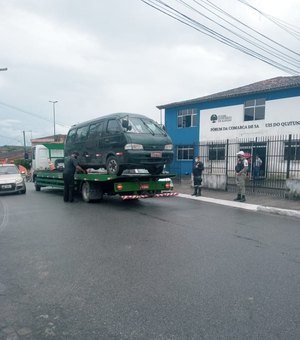 Homem é detido por transporte irregular de passageiros em São Luís do Quitunde
