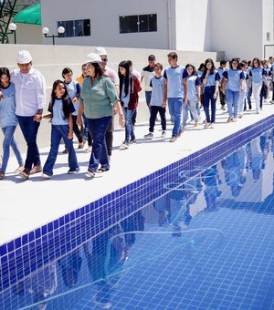 Complexo Educacional Marinete Neves em Palmeira recebe vistoria em novas instalações