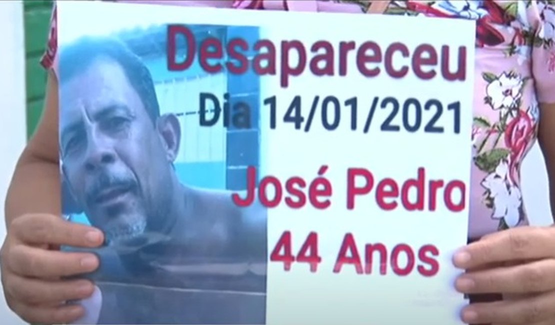 Família pede ajuda para encontrar parente desaparecido desde janeiro