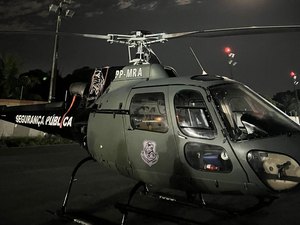 Helicóptero da Segurança Pública de Alagoas será exposto neste sábado no Partage Arapiraca