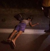 Homem foge após atropelar pedestre em Atalaia 