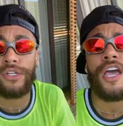 Neymar 'estreia' como funkeiro nas redes sociais : 'MC NJ'