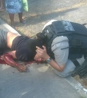Em Alagoas, urubu colide em capacete de motoqueiro e causa grave acidente