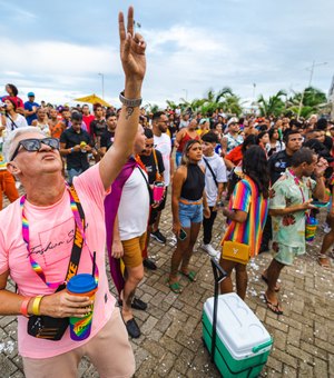 12ª Marcha Contra a LGBTfobia de Maceió desfila alegria e diversidade
