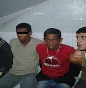 Operação em Penedo prende cinco  suspeitos e aprende menor, armas e droga