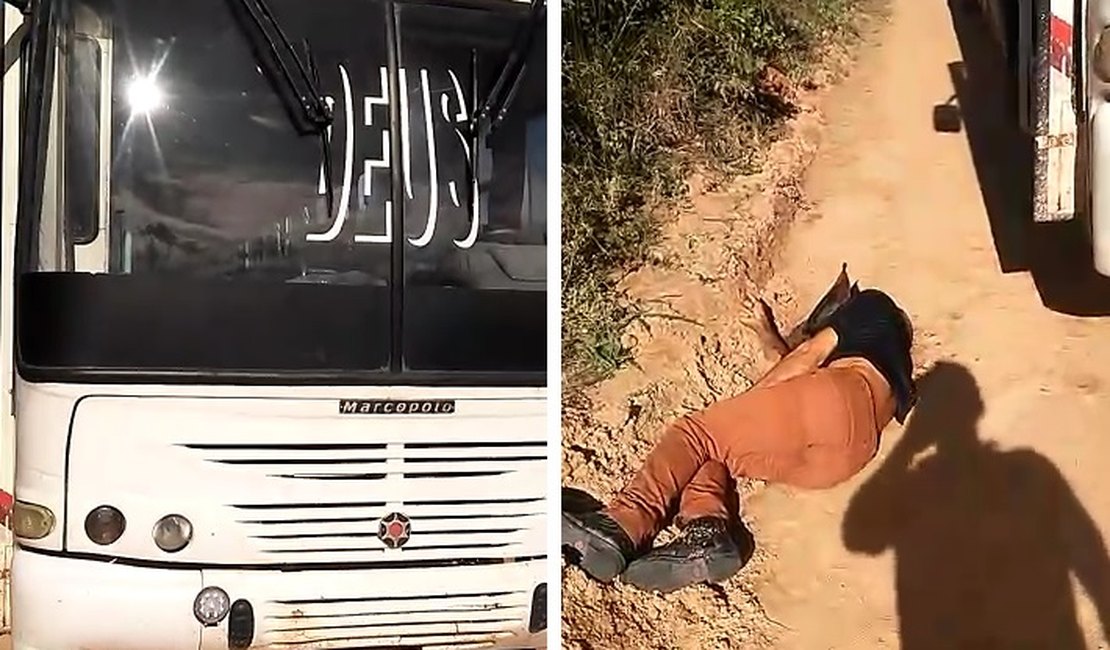 Motorista de ônibus é executado a tiros na zona rural de São Luiz do Quitunde em suposto crime de vingança