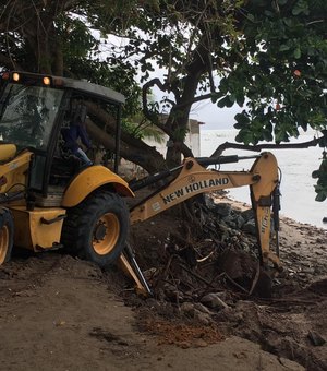 Prefeito decreta situação de emergência após avanço do mar na Barra Nova