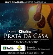 Para comemorar a festa do padroeiro de Major Izidoro, Rádio Sertãozinho promove a live 'Prata da Casa'