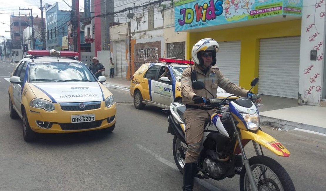 Agentes de trânsito planejam realizar paralisação de 48 horas em Arapiraca 