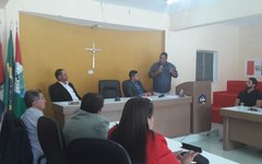 Sessão na Câmara de Jacuípe debate a qualidade da água 