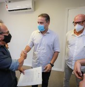 Renan Filho garante inclusão de jornalistas em grupos prioritários para vacinação contra a Covid-19 em AL