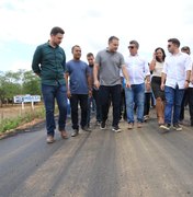 Obras de pavimentação avançam nos municípios de Pindoba e Belo Monte