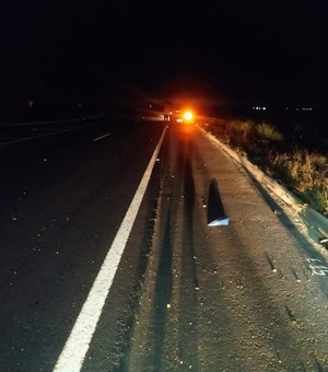 Motociclista morre após colidir com carro na rodovia BR-316 em Dois Riachos