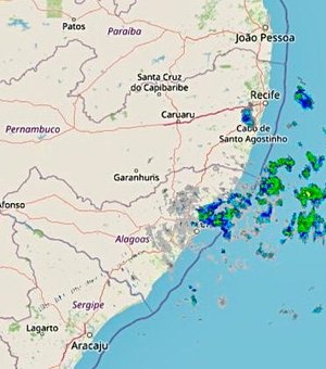 Defesa Civil Municipal alerta para chuvas moderadas com pancadas intensas