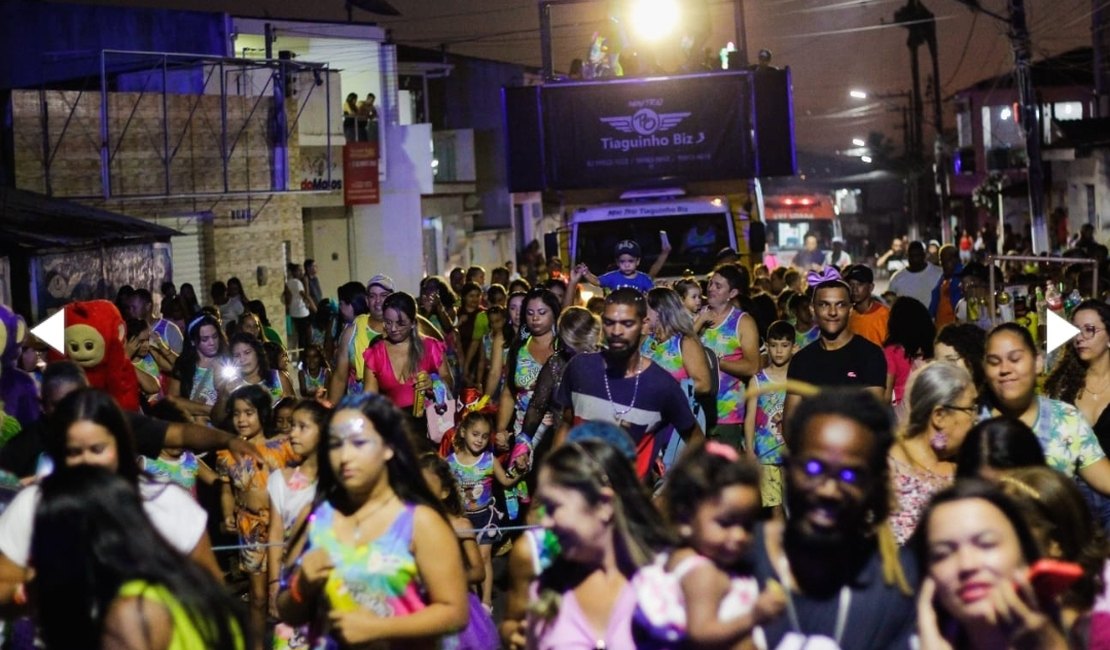 Desfile dos blocos das prévias carnavalescas de Palmeira terá novo percurso