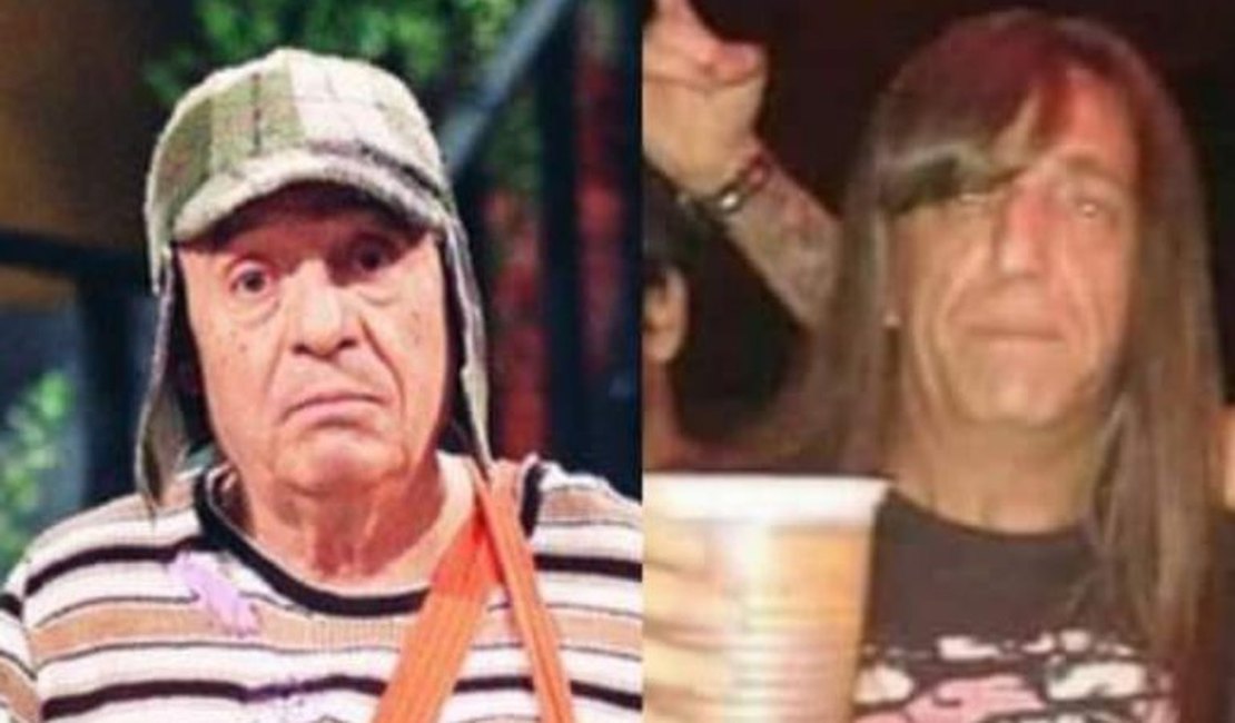 Sósia 'metaleiro' do Chaves viraliza nas redes sociais