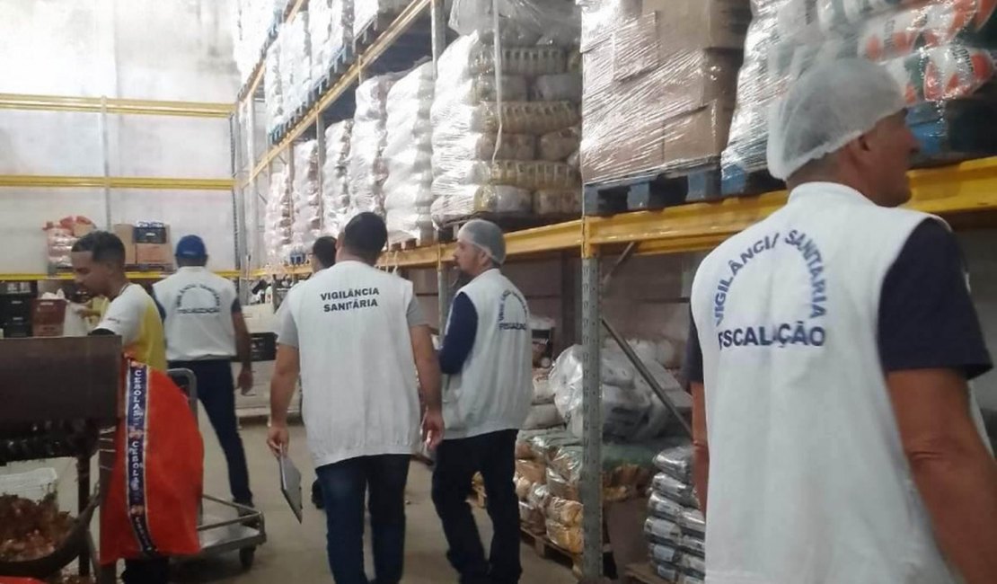Vigilância Sanitária apreende 650 kg de produtos impróprios para o consumo em Maceió