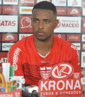 Diante do ex-clube, Wesley Dias alerta CRB: 'sei da força deles'
