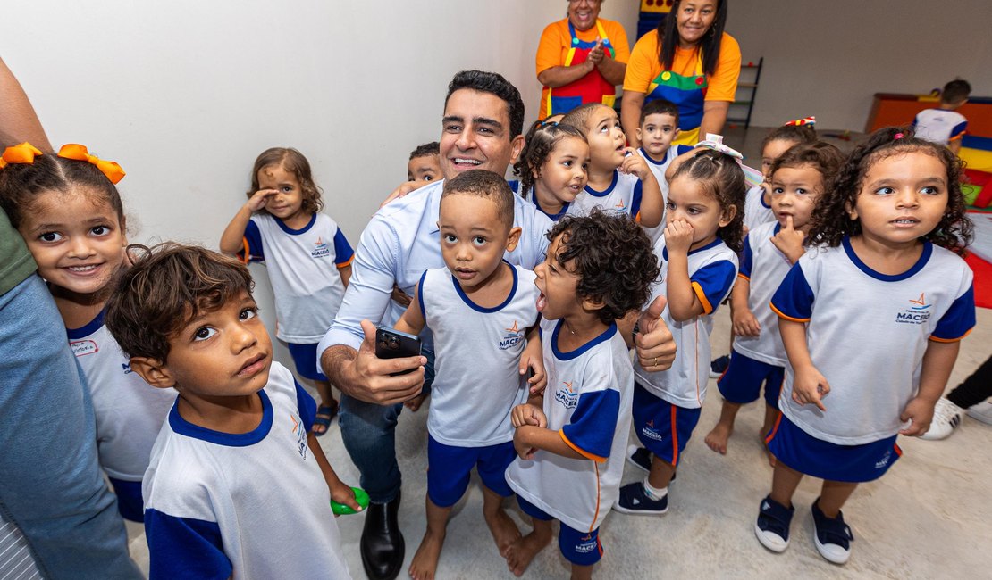 JHC inaugura creche Gigantinhos na Chã da Jaqueira, com capacidade para atender 700 crianças