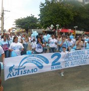 Autismo: caminhada reúne centenas de pessoas em Arapiraca