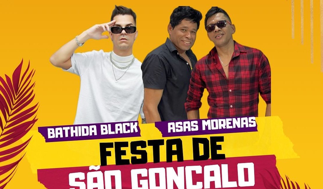 Festa de São Gonçalo terá show de Asas Morenas em Porto de Pedras